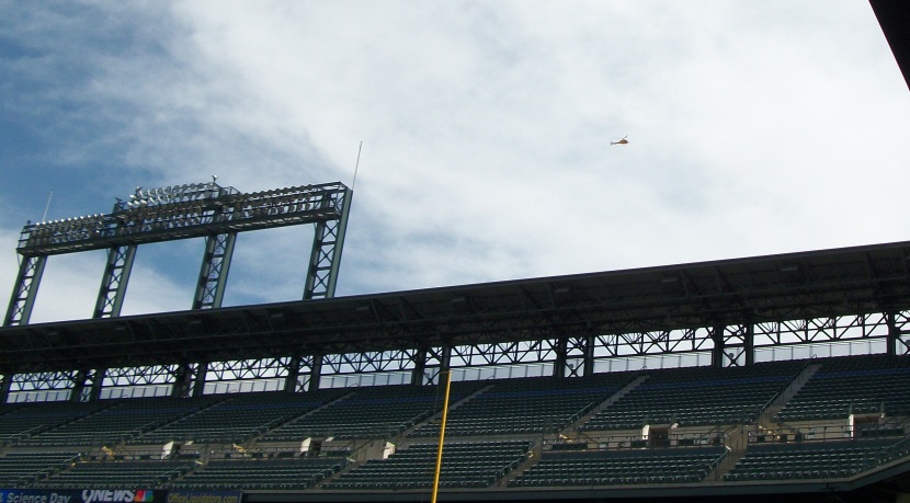  Helicopter Delays the Weather Balloon Launch At 9 News Weather & Science Day- © 2012 rockingroxfan