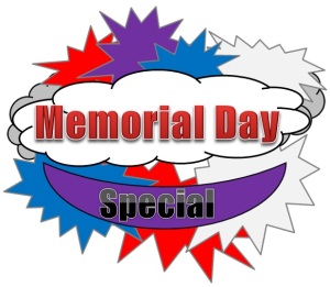 Memorial Day Special Logo- © 2012 rockingroxfan