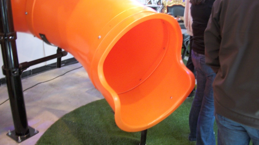 The End of the MLB Fan Cave Home Run Slide- © 2012 rockingroxfan